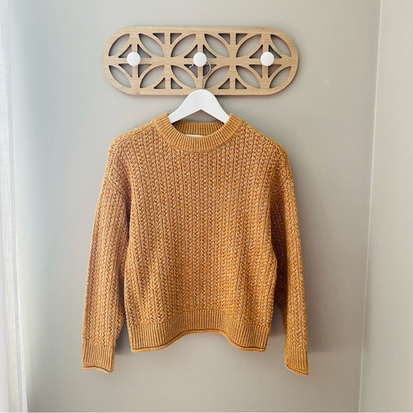 Universal Thread Pullover Knit Sweater Yellow/Orange Sz XS - Picture 1 of 8